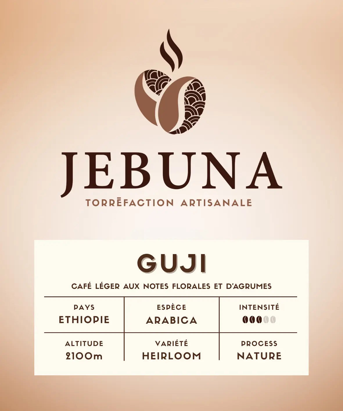 GUJI Jebuna coffee