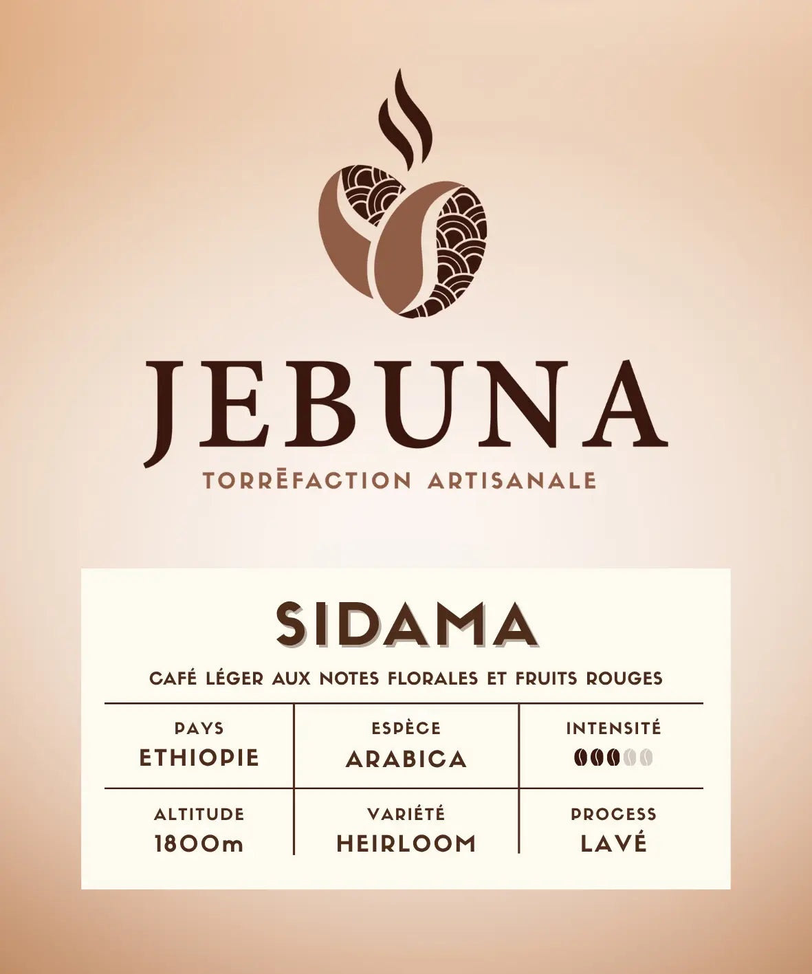 SIDAMA Jebuna coffee
