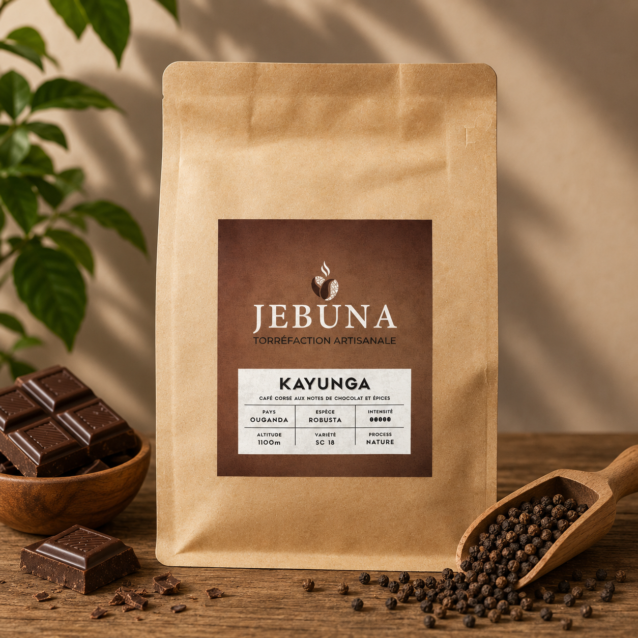 Café corsé chocolat & épices – KAYUNGA